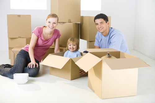 Removal van ready for a home move in Kingston Upon Thames